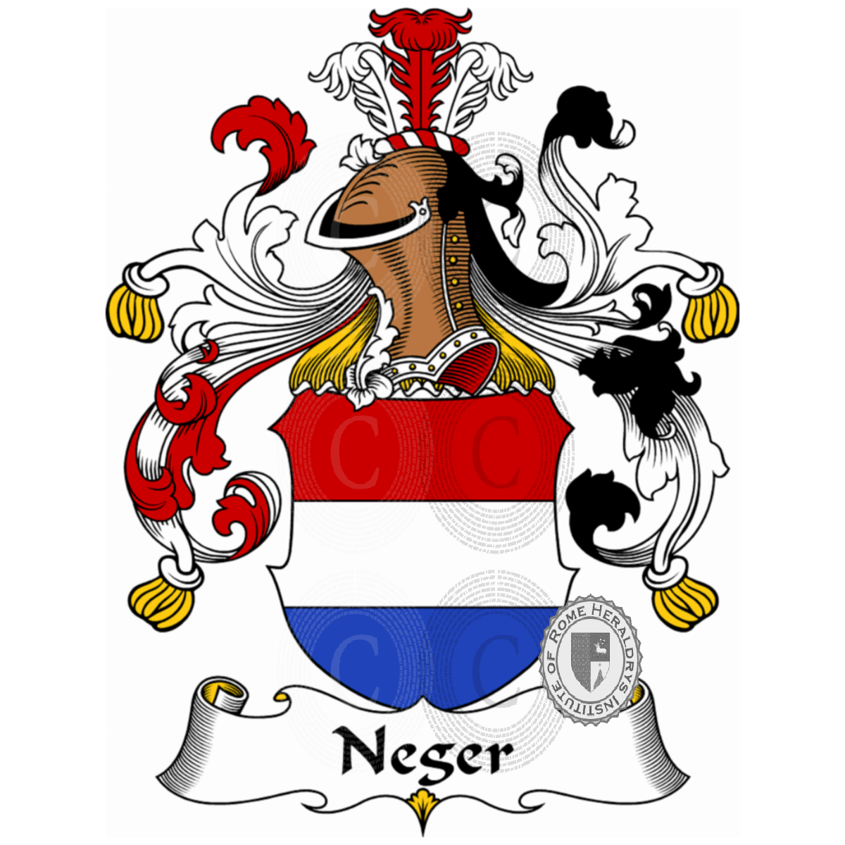 Coat of arms of familyNeger