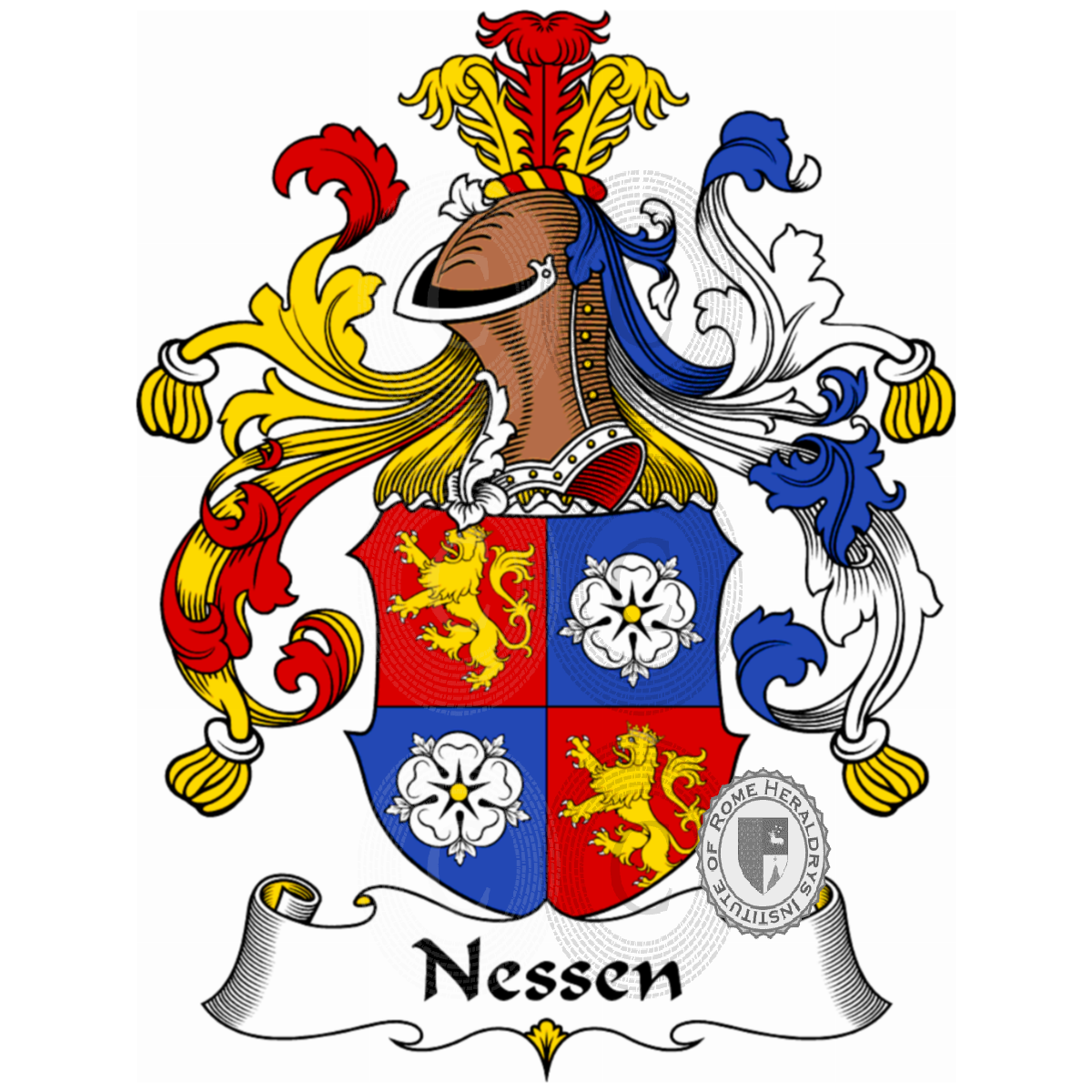 Escudo de la familiaNessen