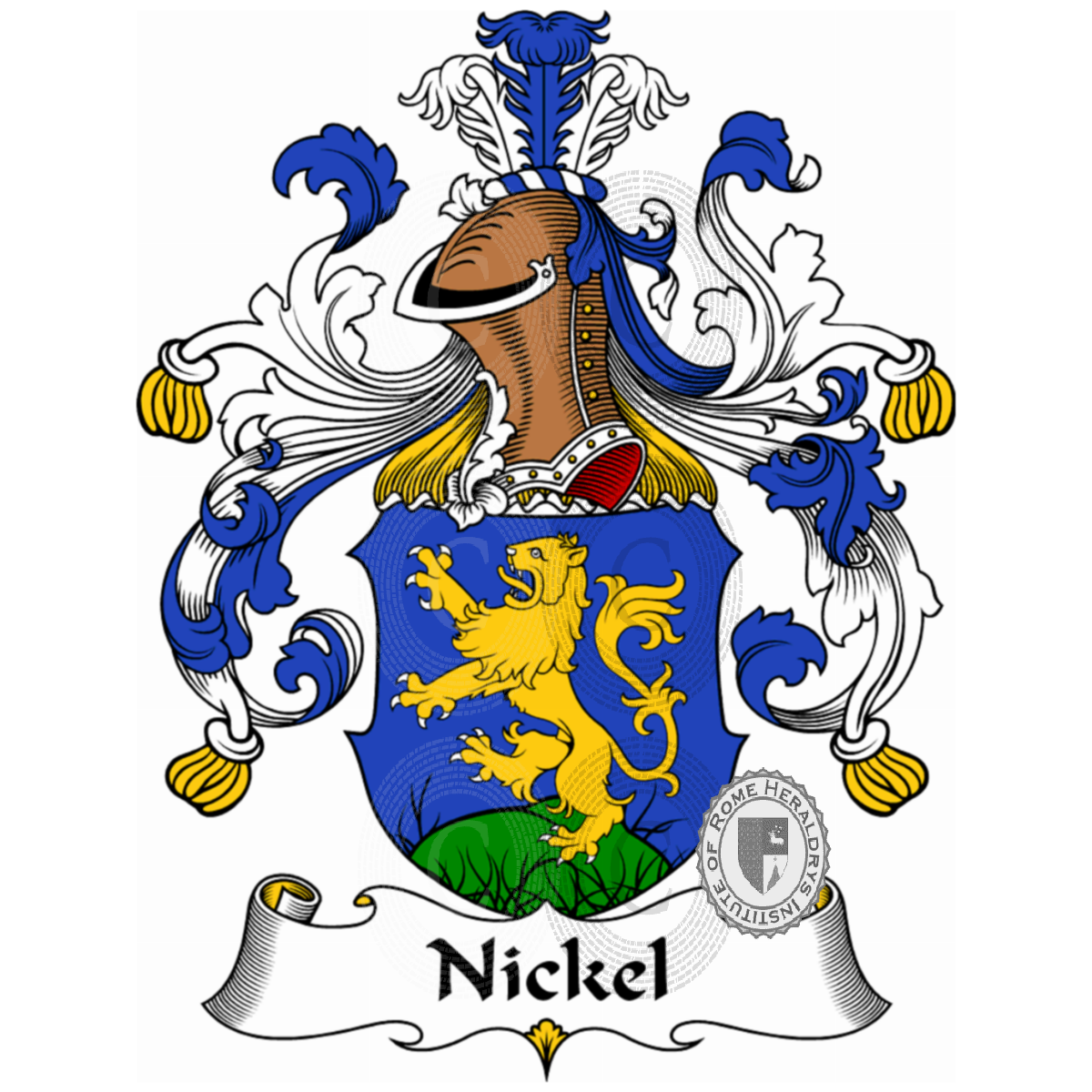 Coat of arms of familyNickel