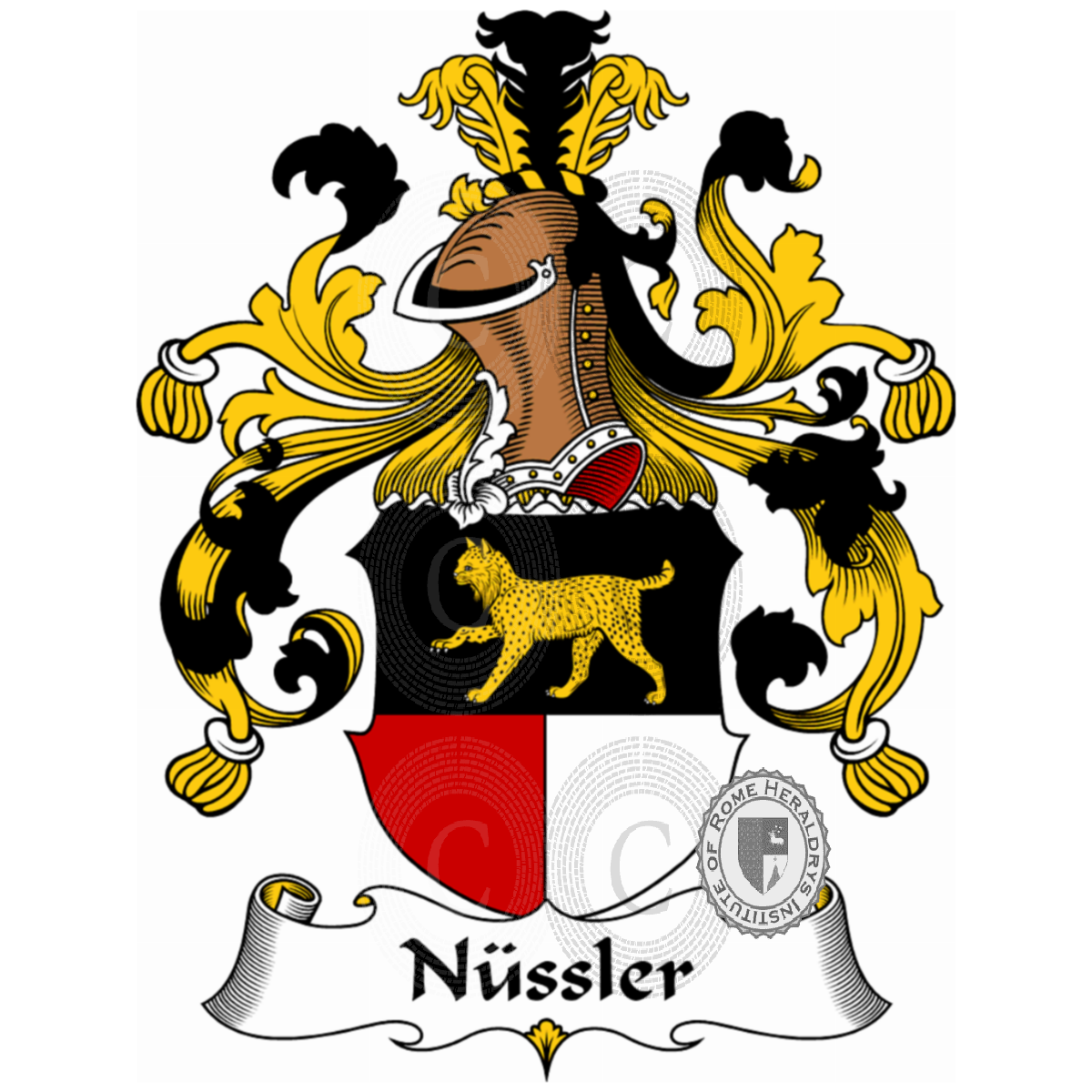 Coat of arms of familyNüssler