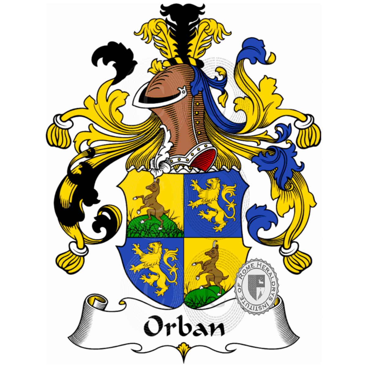Coat of arms of familyOrban