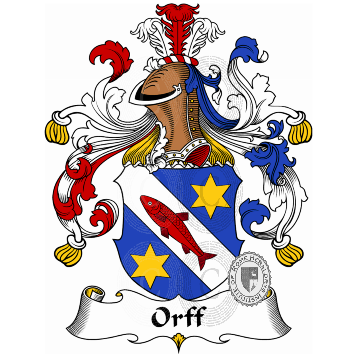 Coat of arms of familyOrff