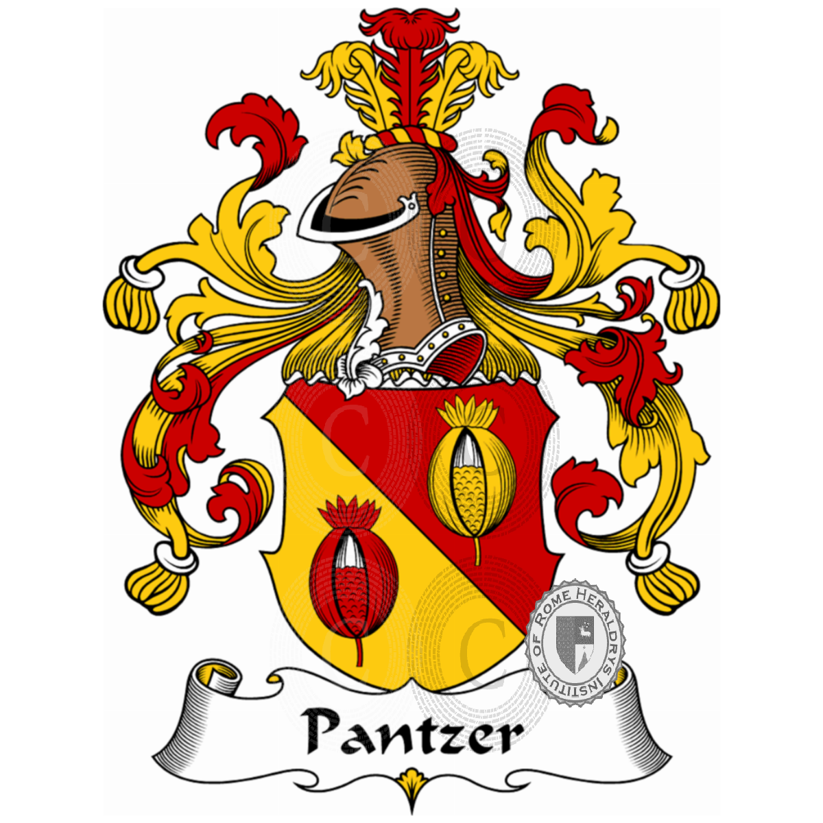 Coat of arms of familyPantzer