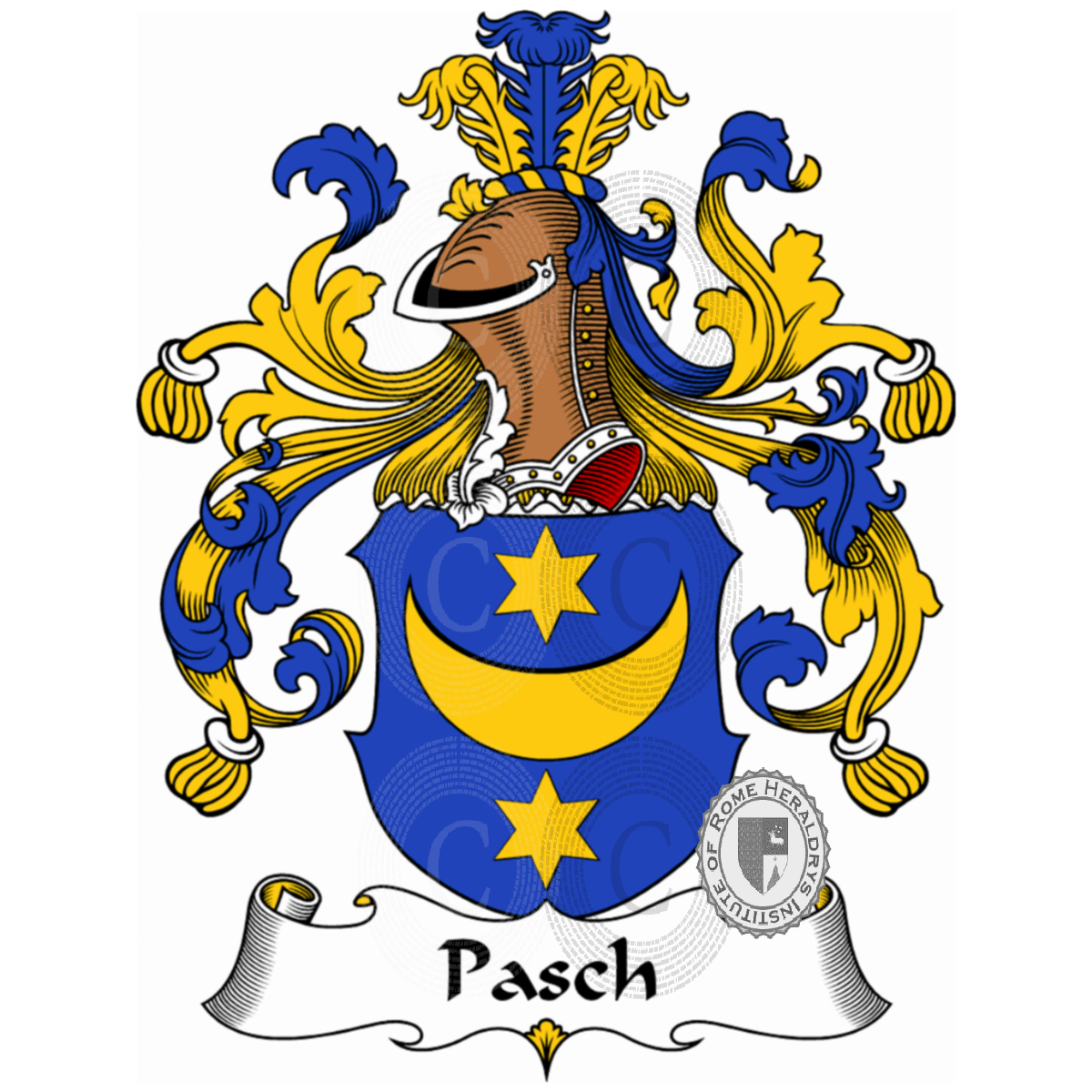 Escudo de la familiaPasch