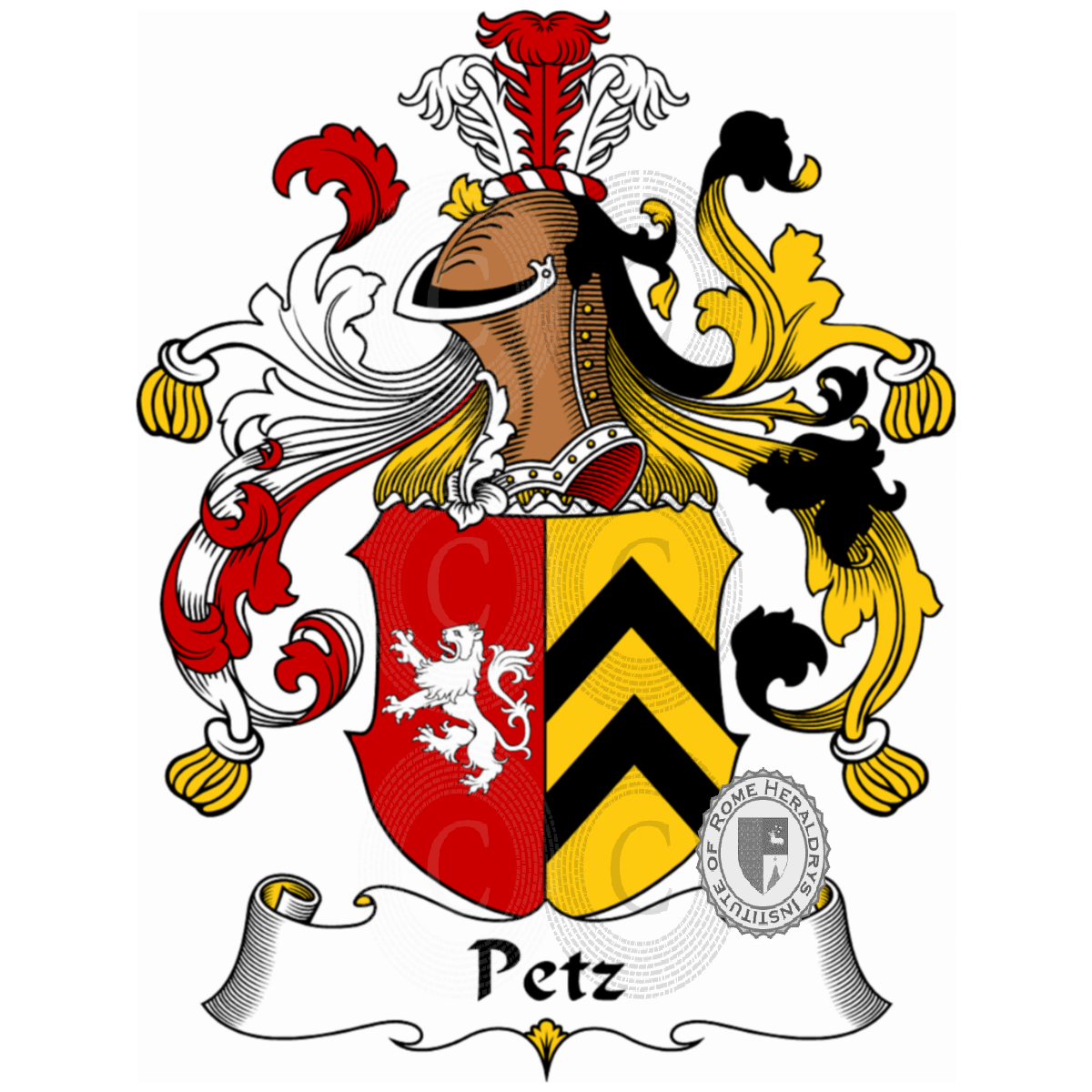 Escudo de la familiaPetz