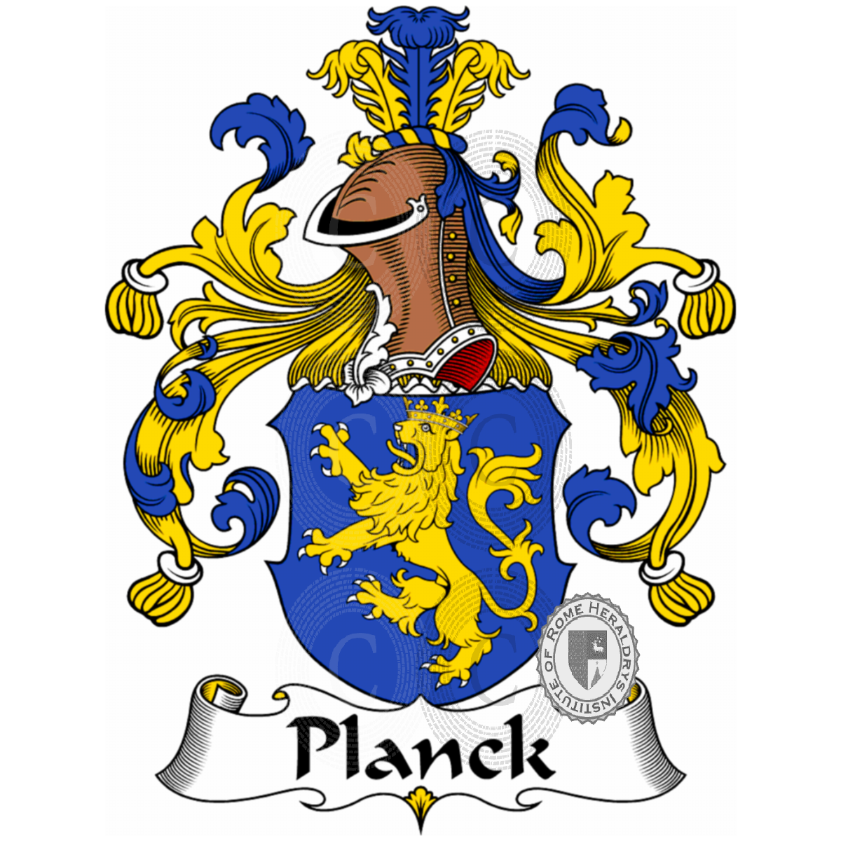 Escudo de la familiaPlanck