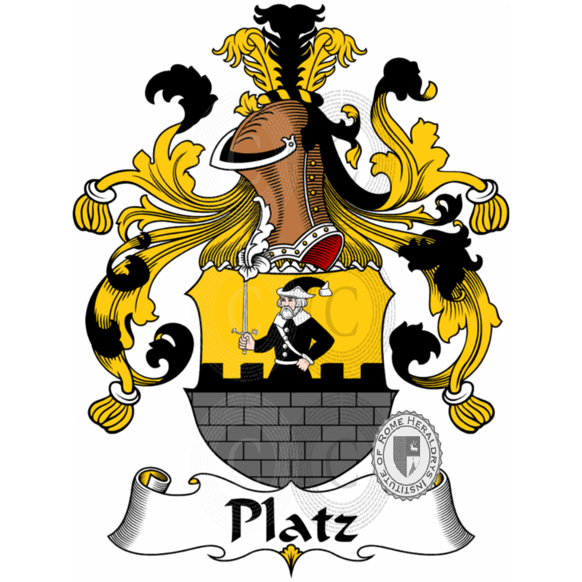 Coat of arms of familyPlatz