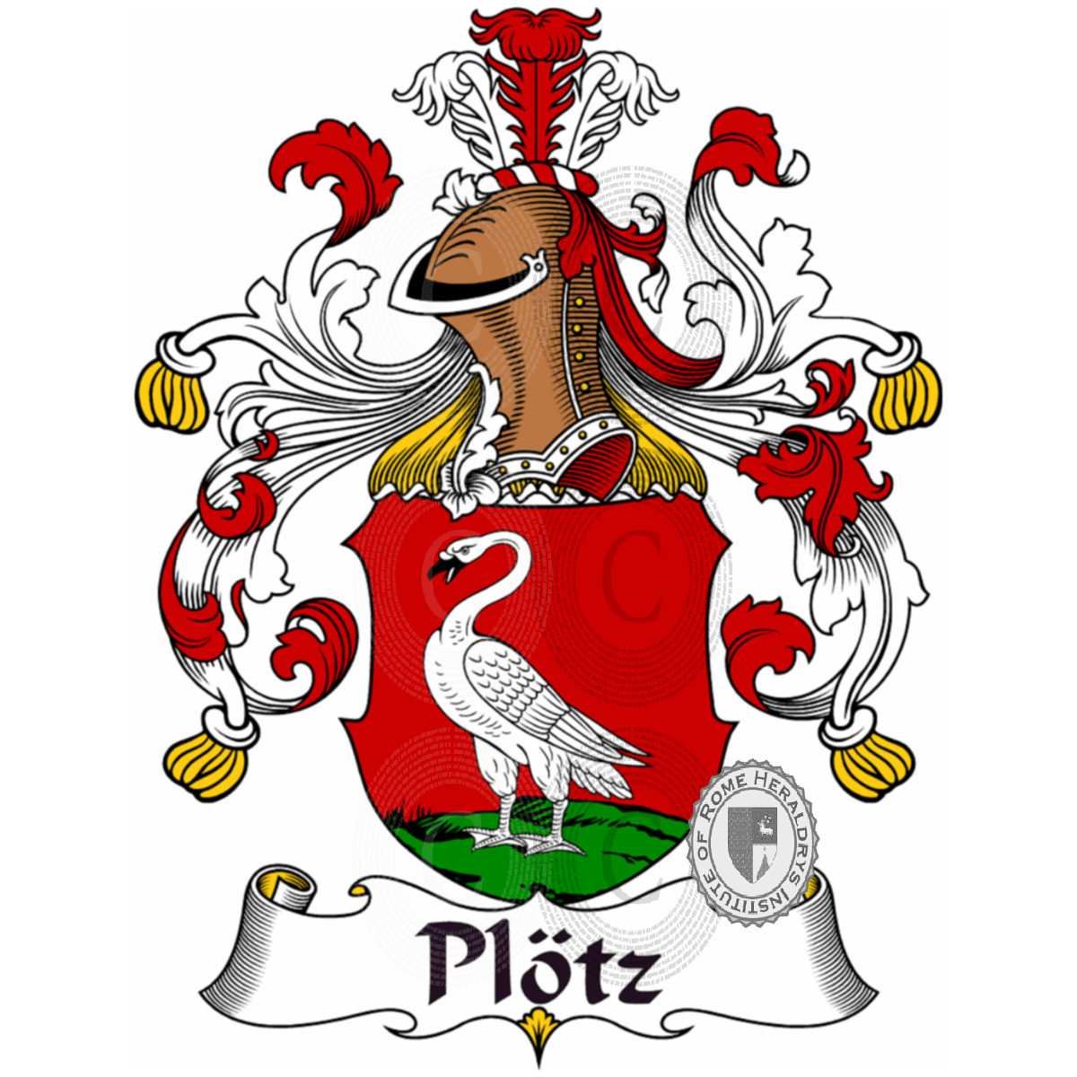 Escudo de la familiaPlötz