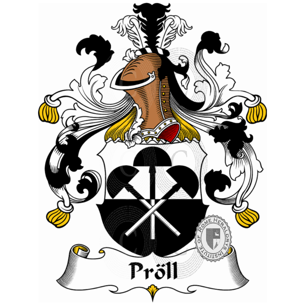 Escudo de la familiaPröll