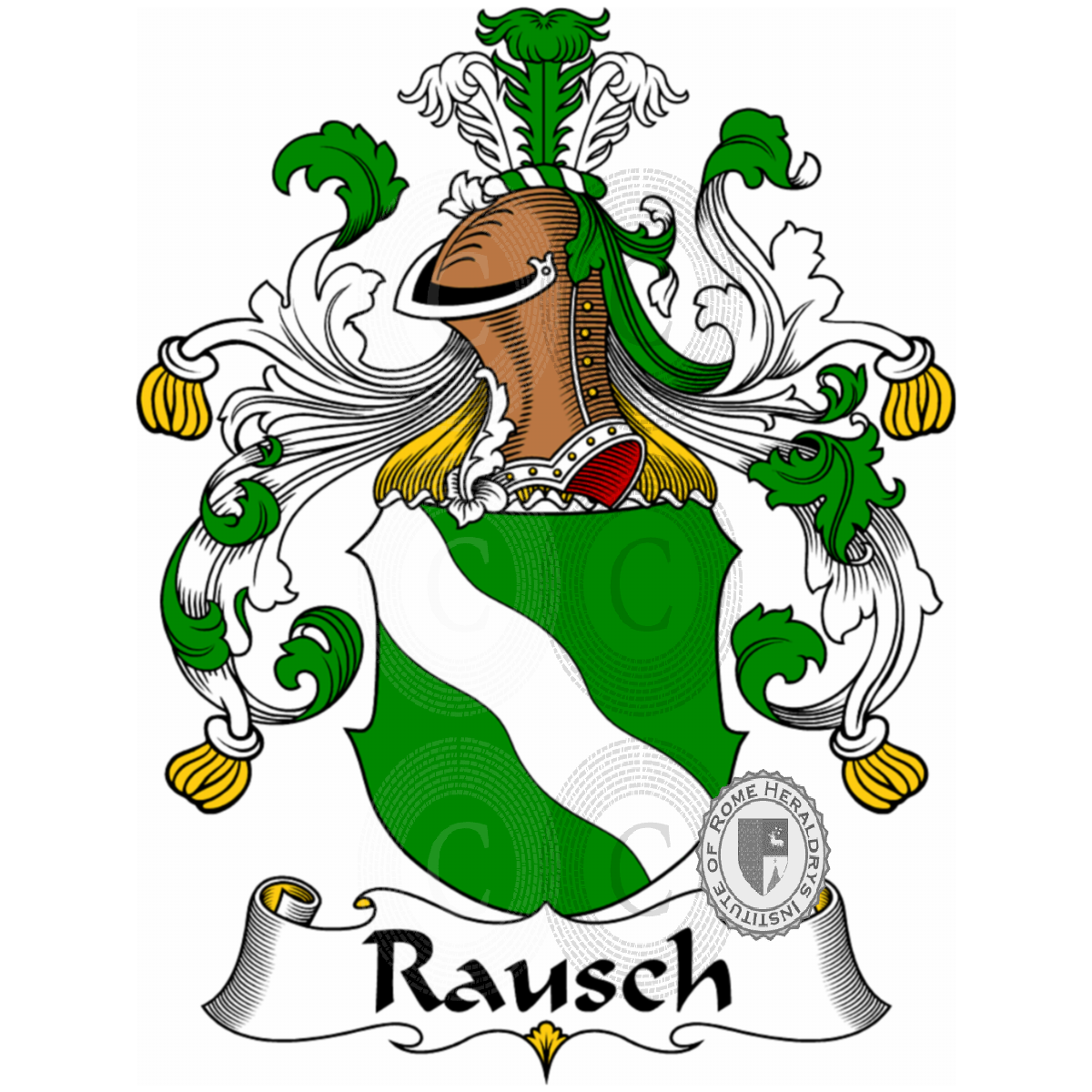 Coat of arms of familyRausch