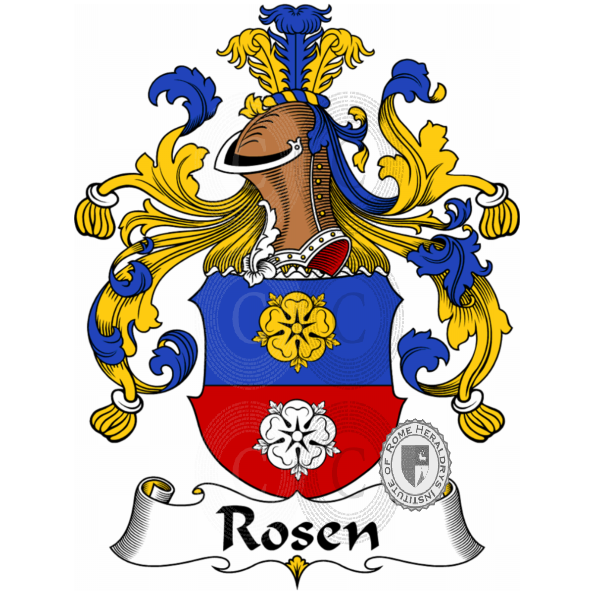 Wappen der FamilieRosen
