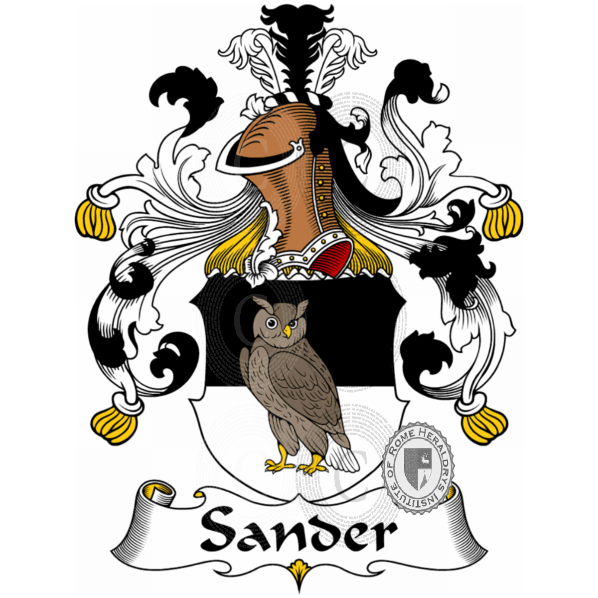 Coat of arms of familySander
