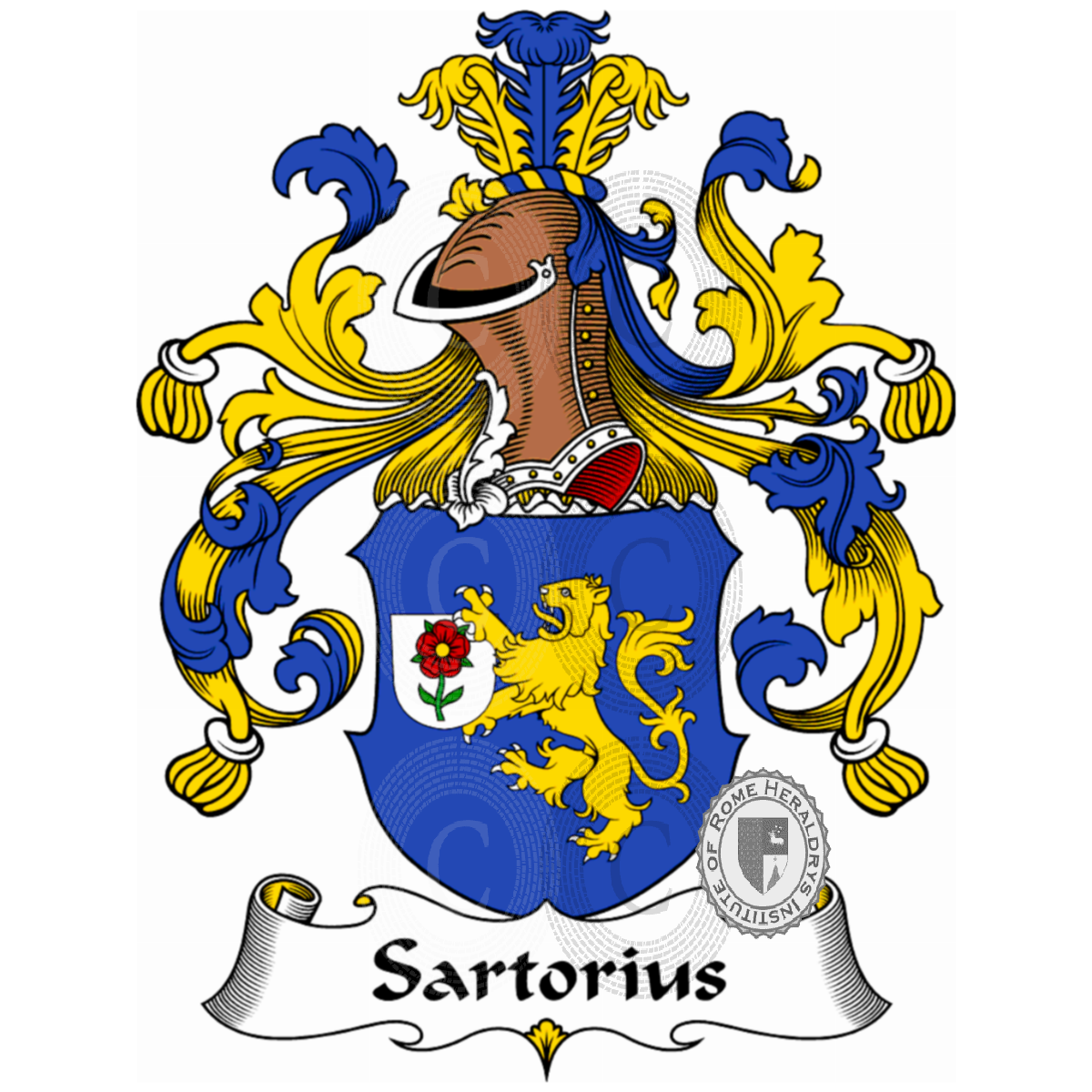 Escudo de la familiaSartorius