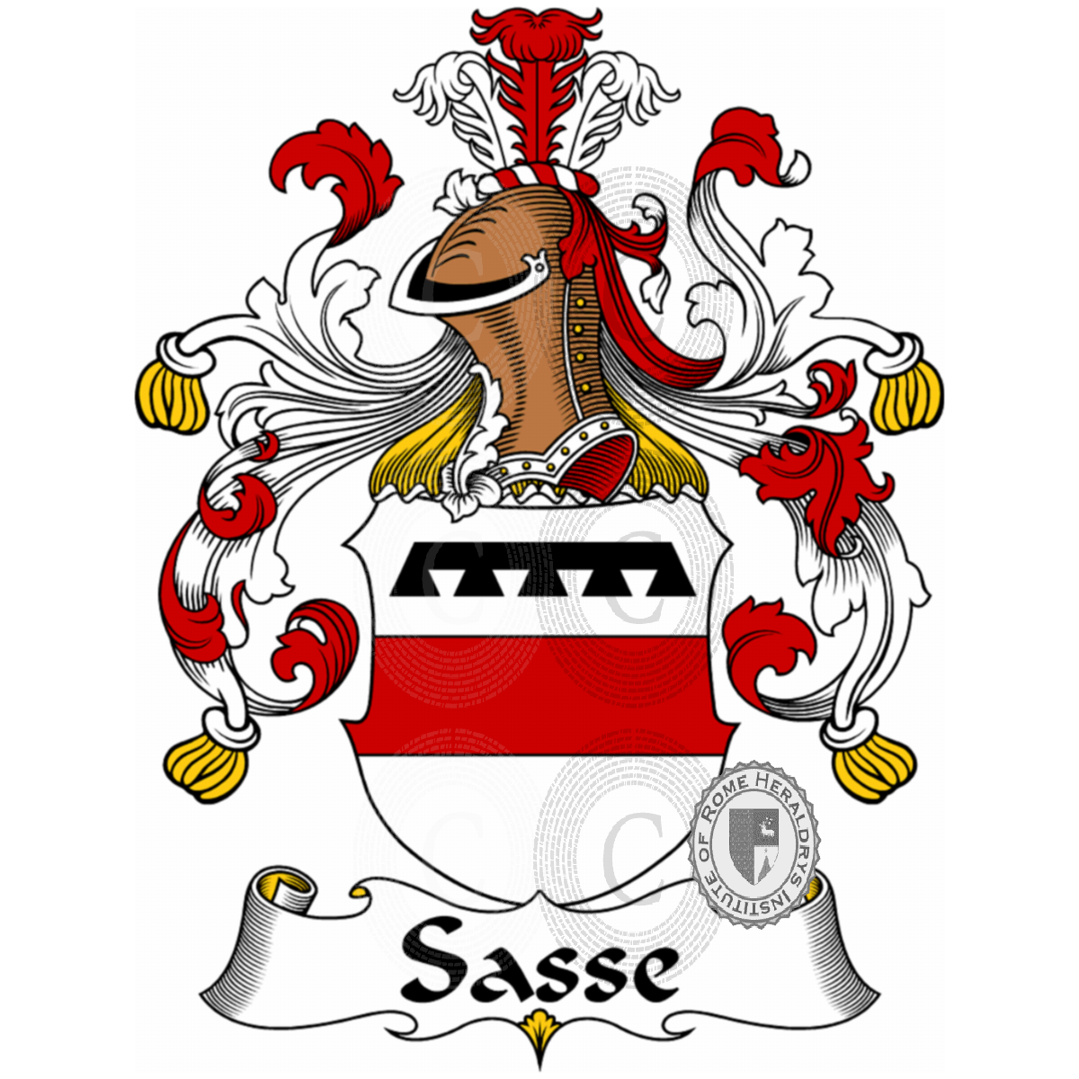 Wappen der FamilieSasse