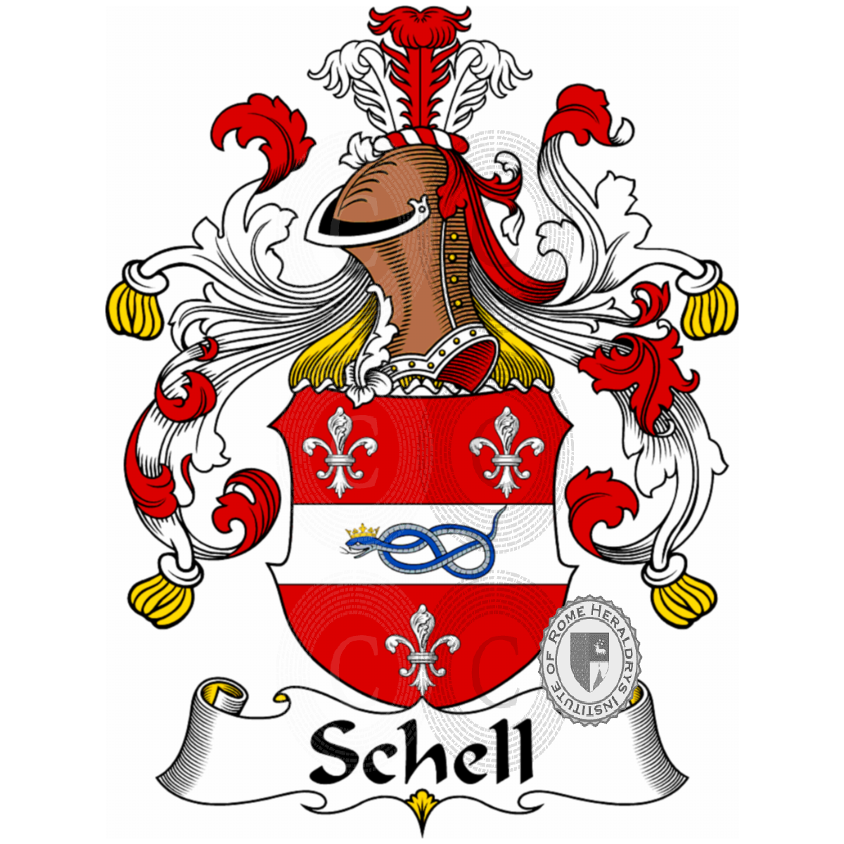 Coat of arms of familySchell