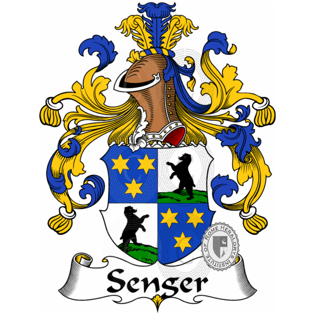 Coat of arms of familySenger
