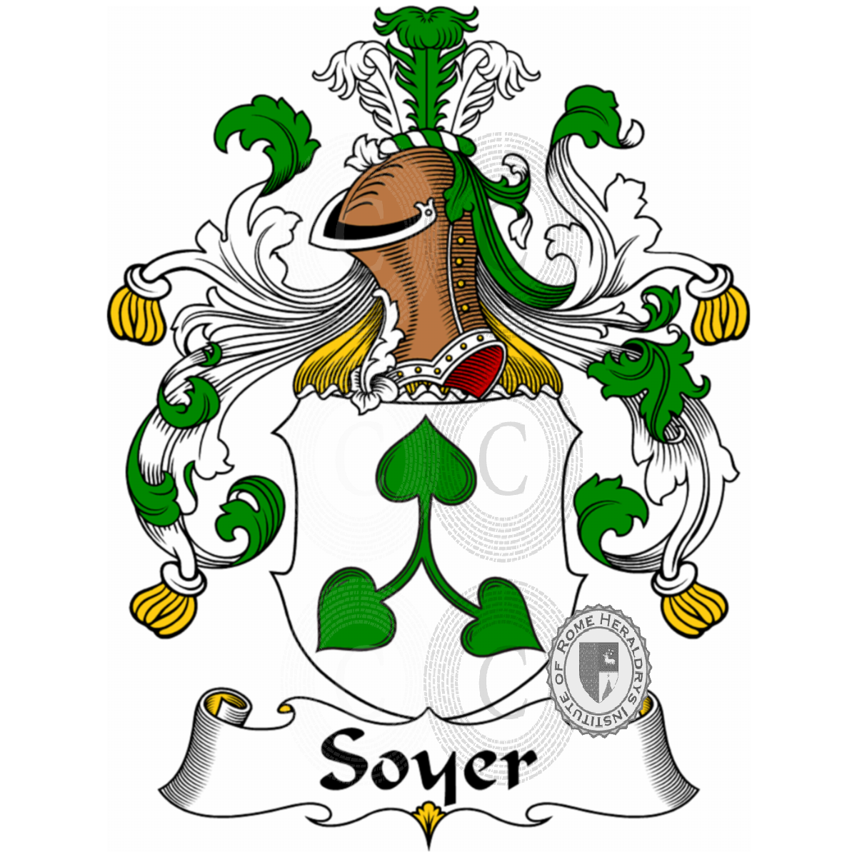 Coat of arms of familySoyer