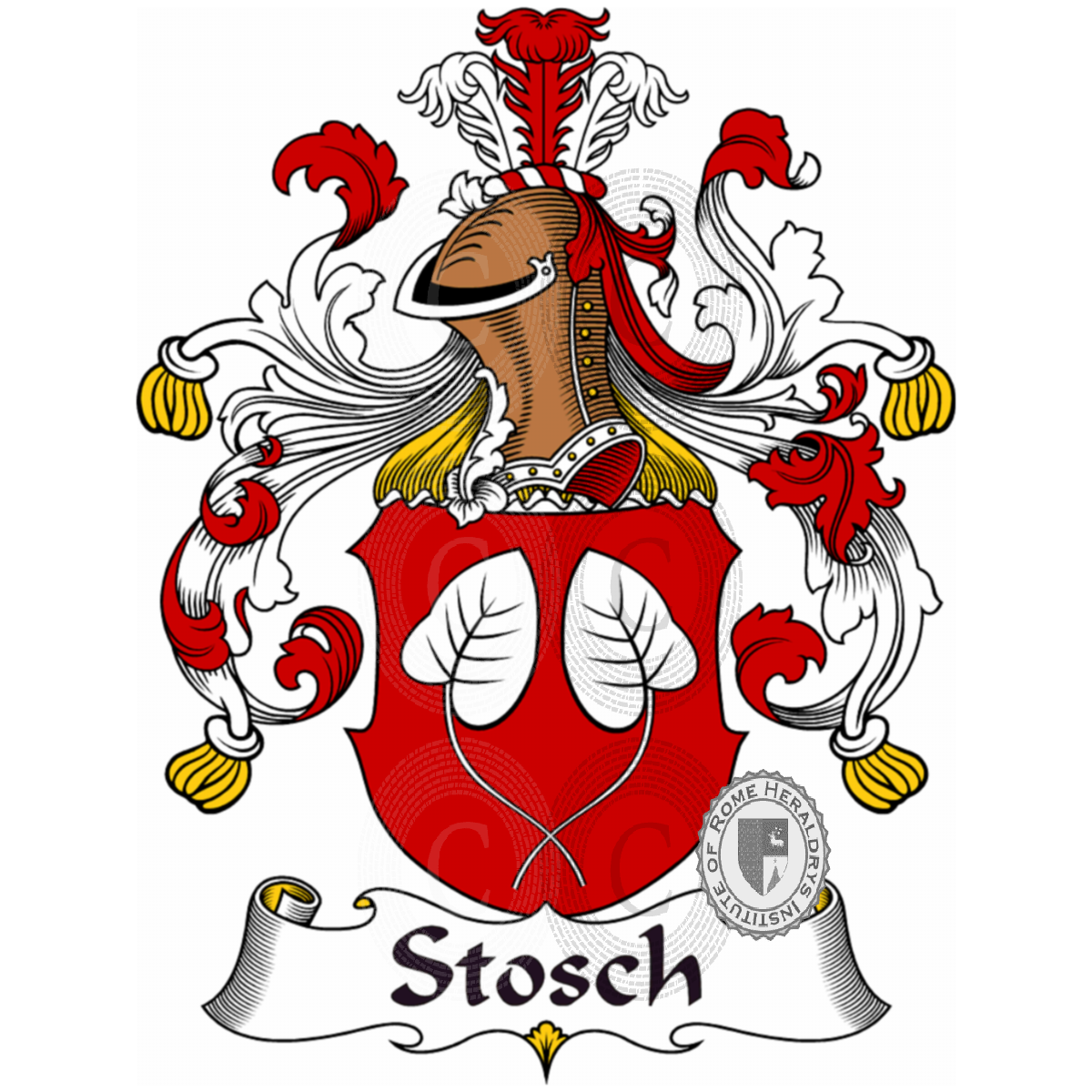 Escudo de la familiaStosch