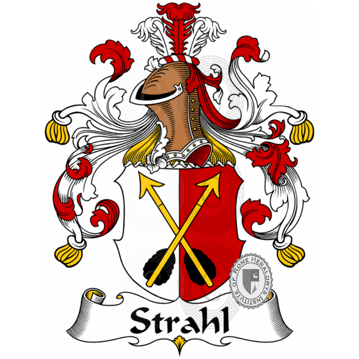 Escudo de la familiaStrahl