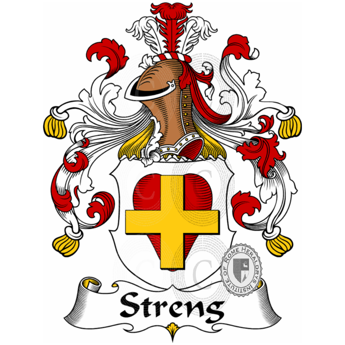 Coat of arms of familyStreng
