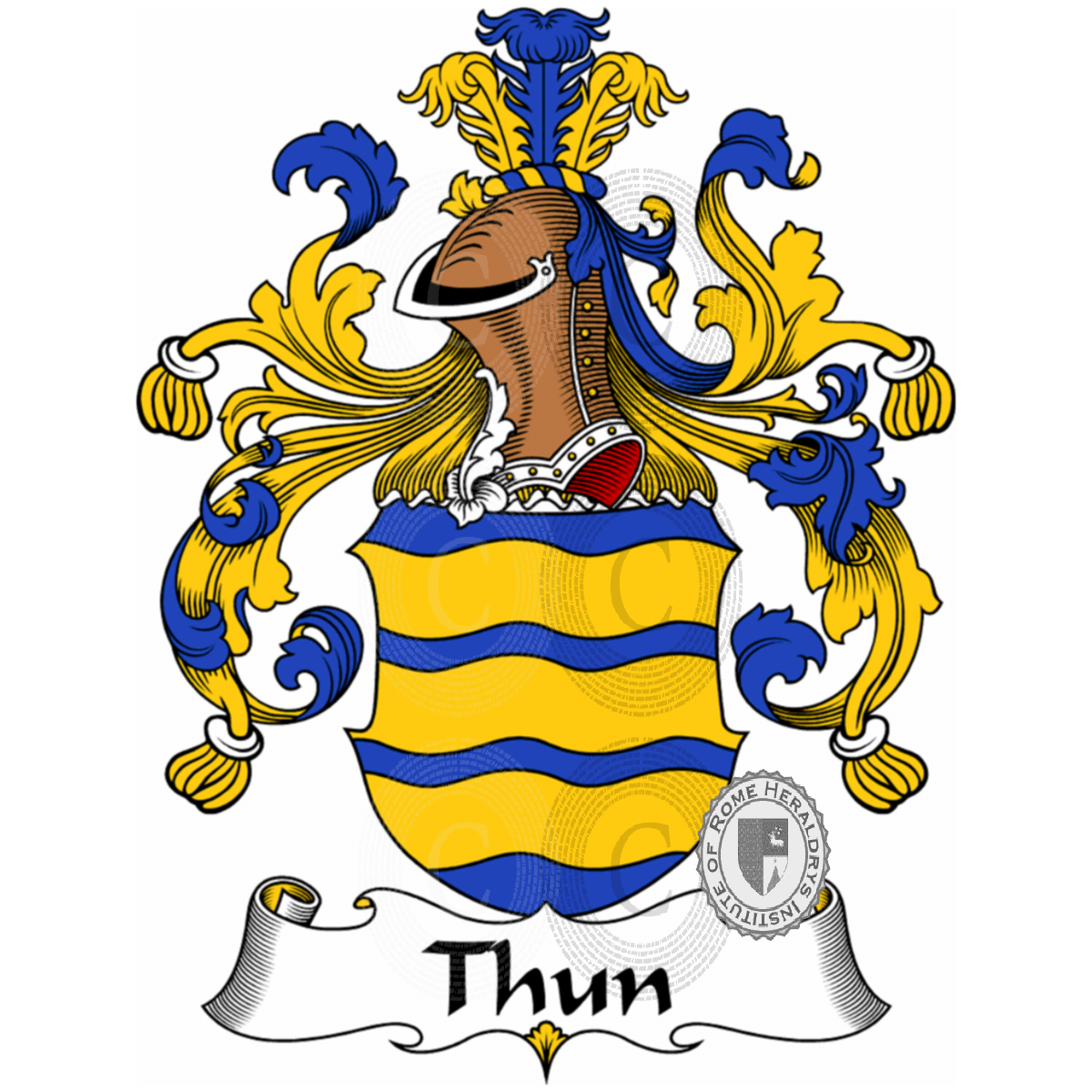 Coat of arms of familyThun