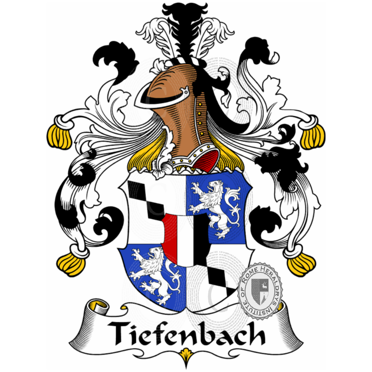 Escudo de la familiaTiefenbach