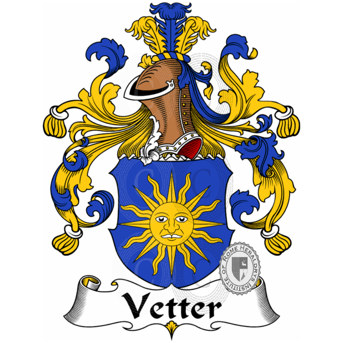 Coat of arms of familyVetter