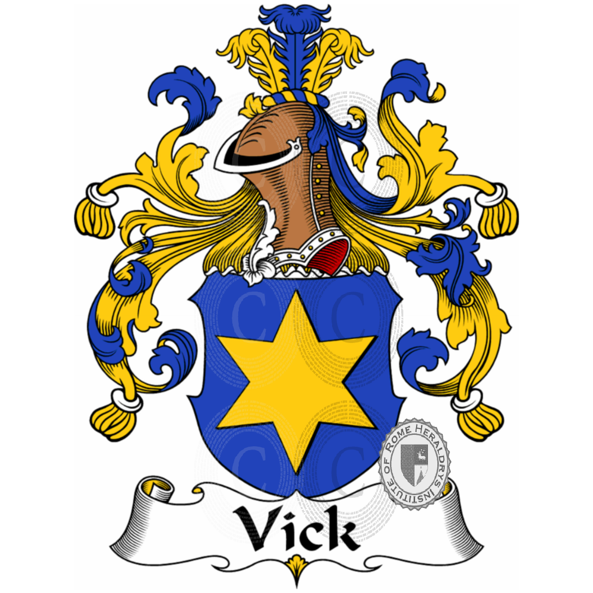Coat of arms of familyVick