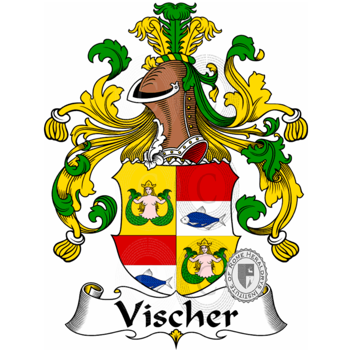 Escudo de la familiaVischer