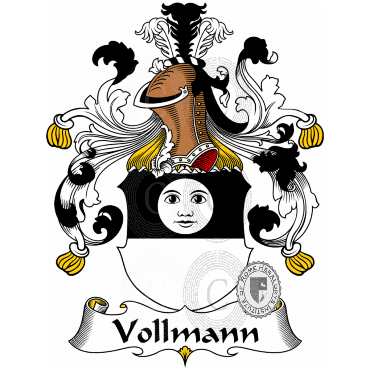 Coat of arms of familyVollmann