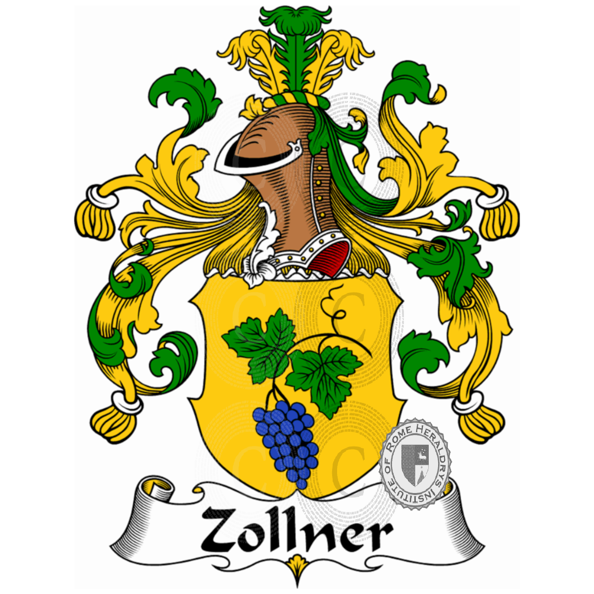 Coat of arms of familyZollner
