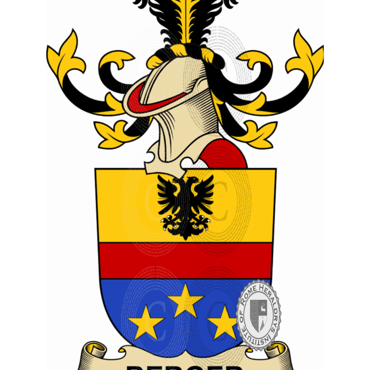 Coat of arms of familyBerger