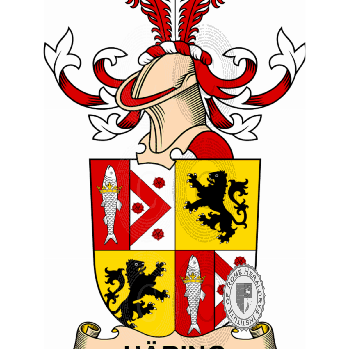 Coat of arms of familyHäring