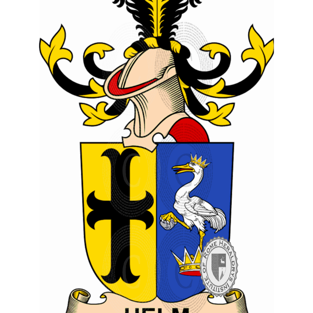 Coat of arms of familyHelm
