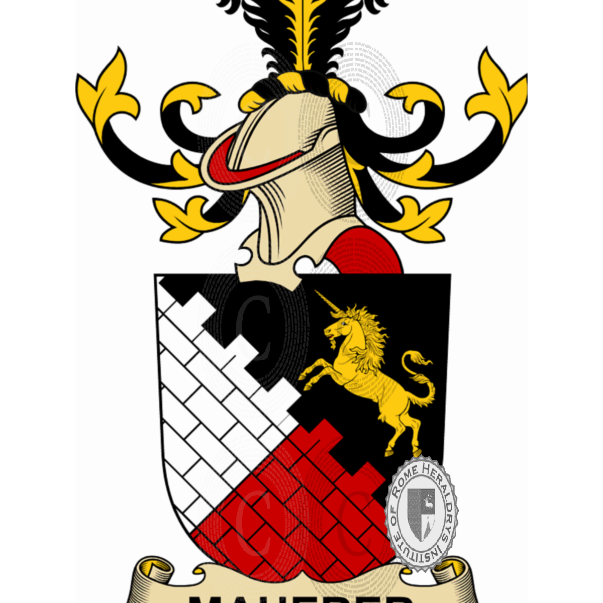Coat of arms of familyMauerer