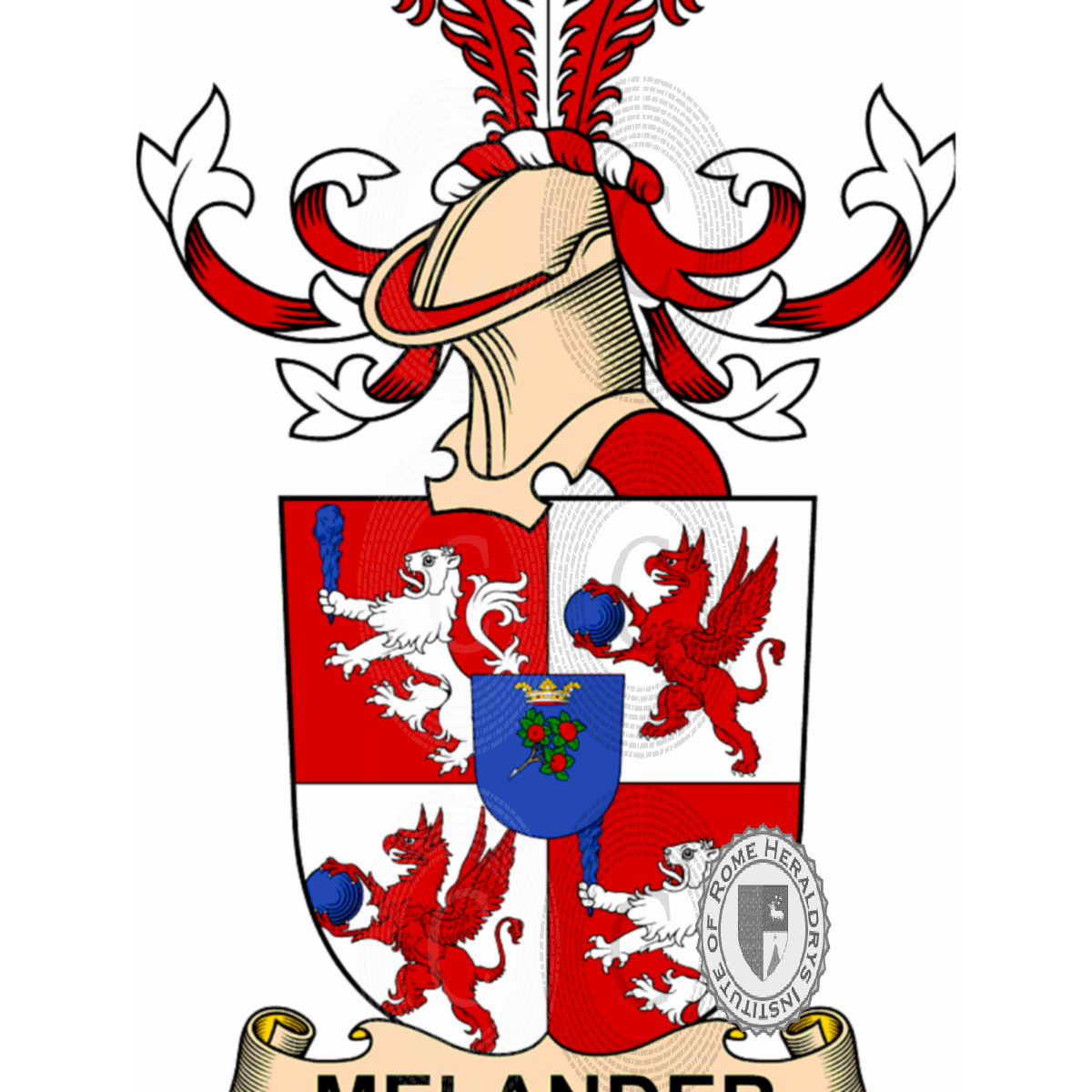 Coat of arms of familyMelander