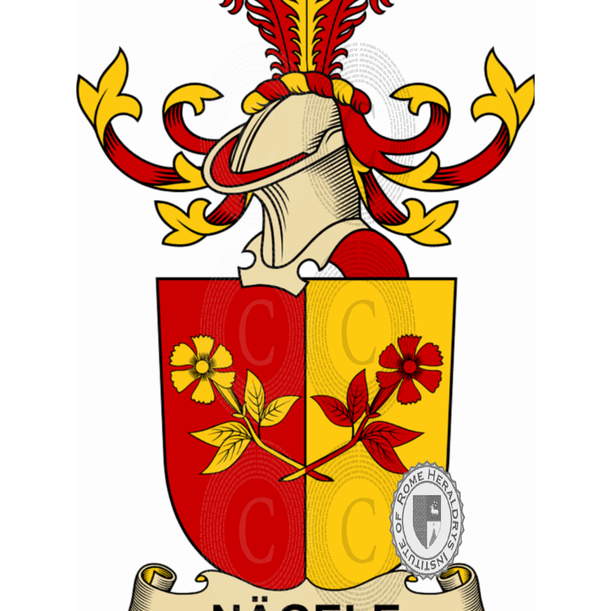Coat of arms of familyNägele