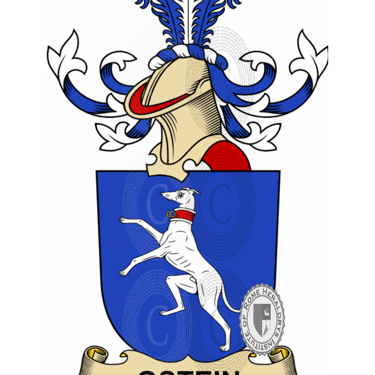 Coat of arms of familyOstein