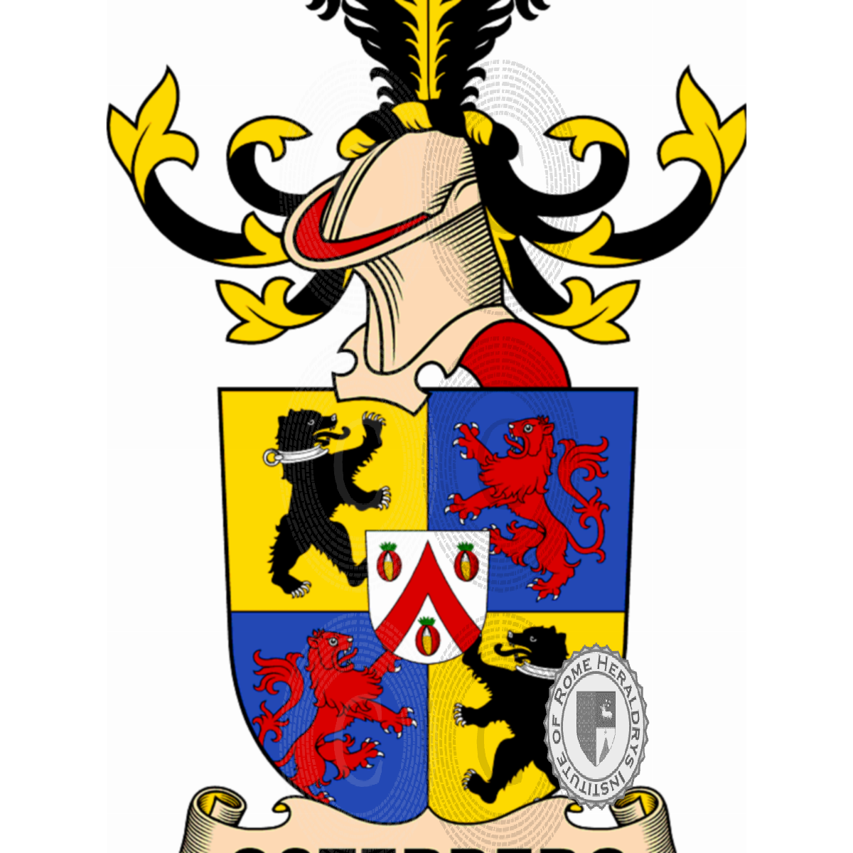 Coat of arms of familyOsterberg
