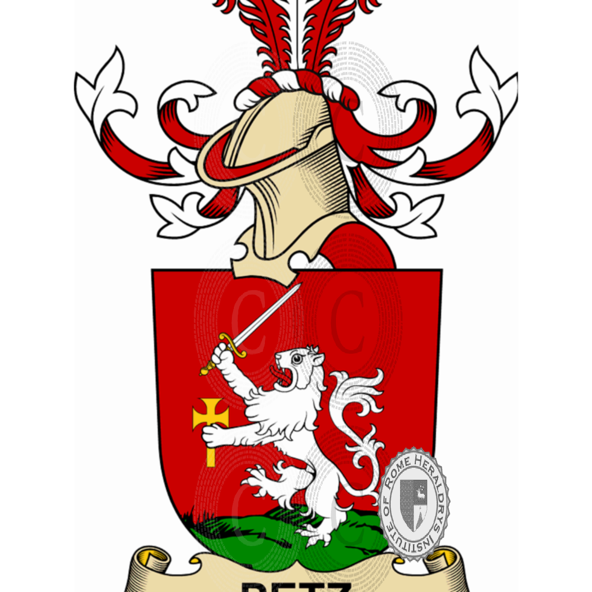Coat of arms of familyPetz