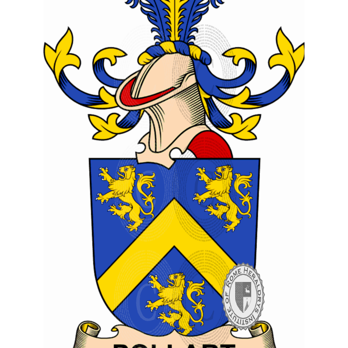Wappen der FamiliePollart