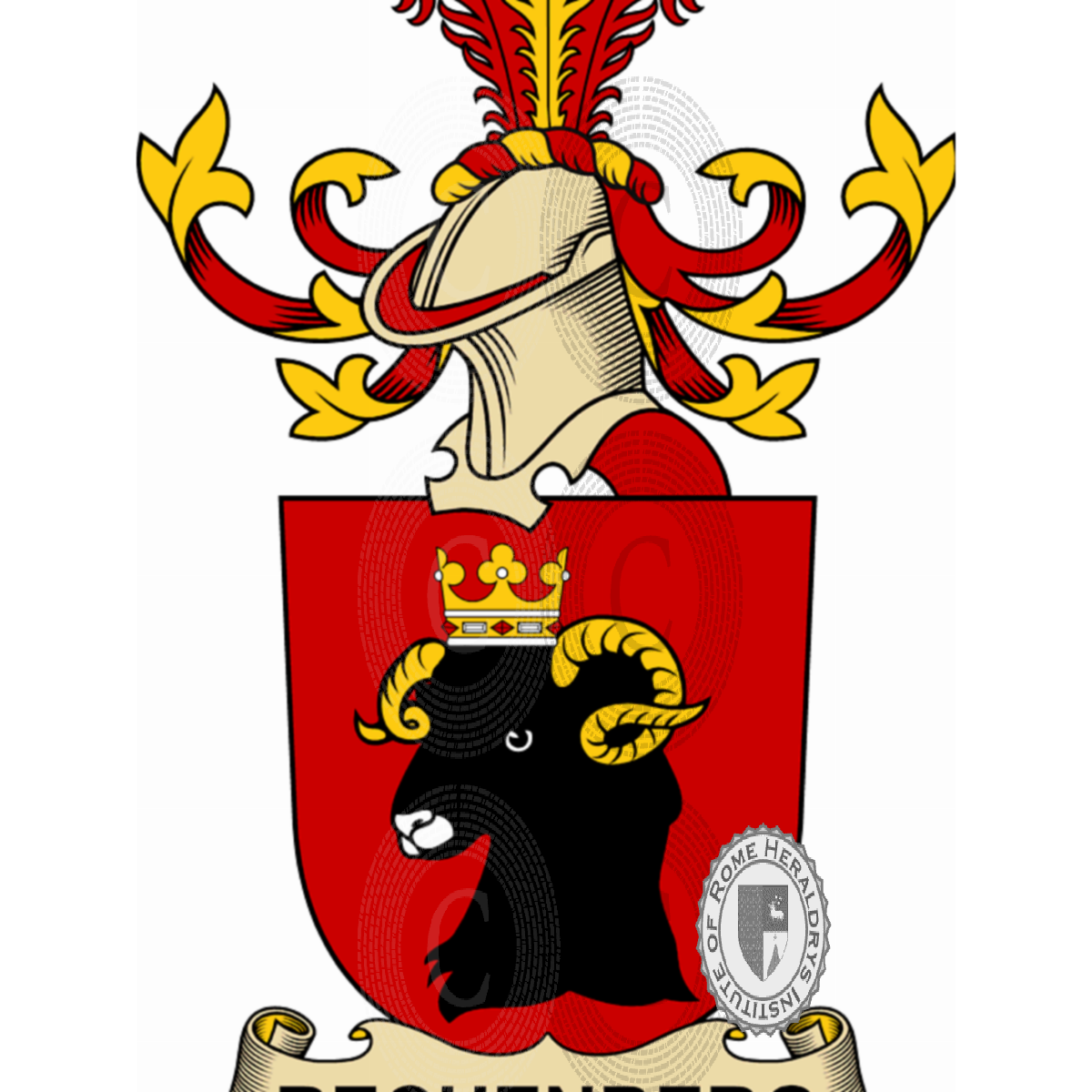 Coat of arms of familyRechenberg
