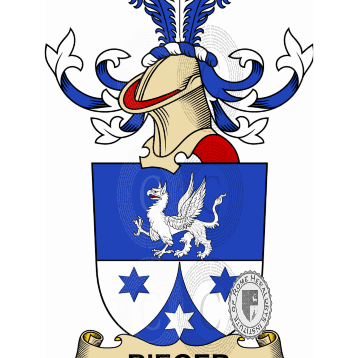 Coat of arms of familyRieger