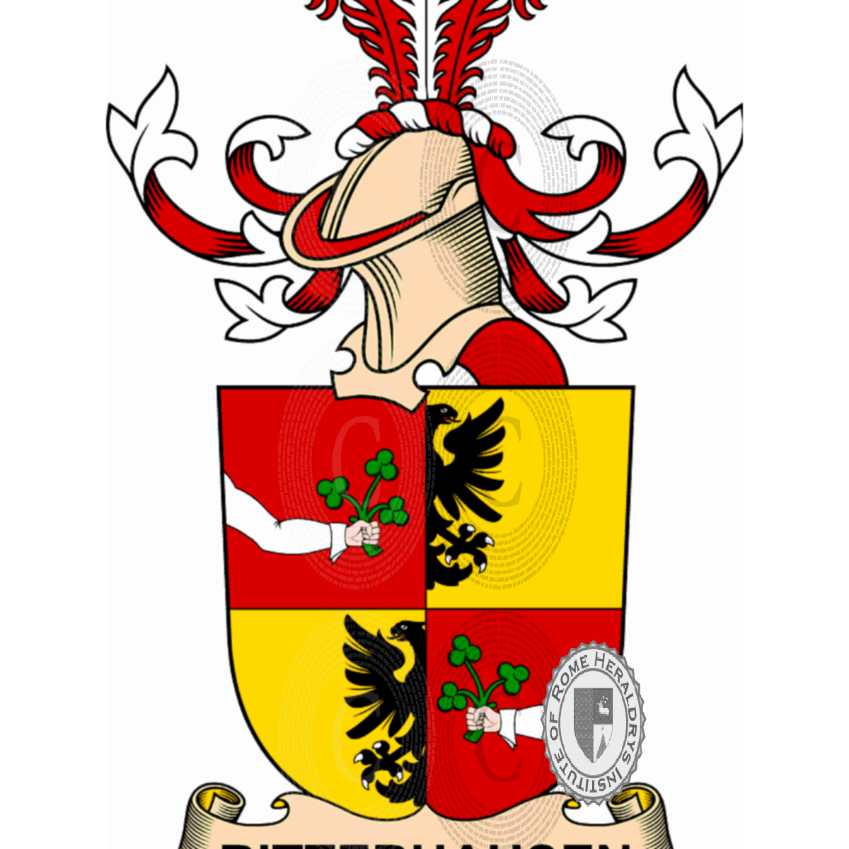 Escudo de la familiaRittershausen