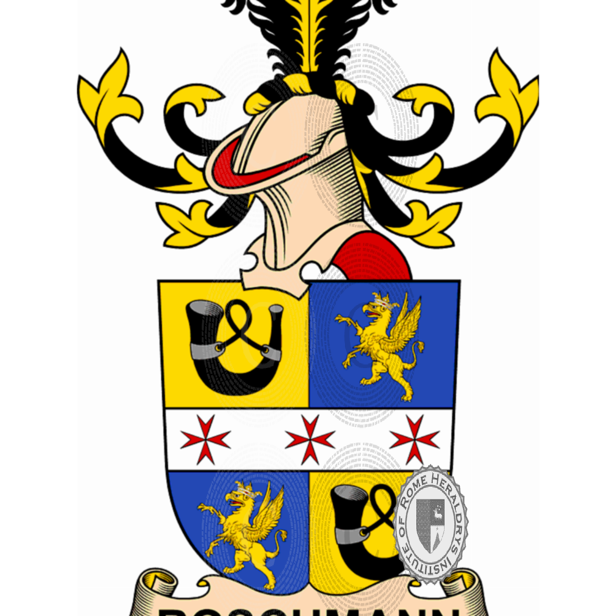 Coat of arms of familyRoschmann