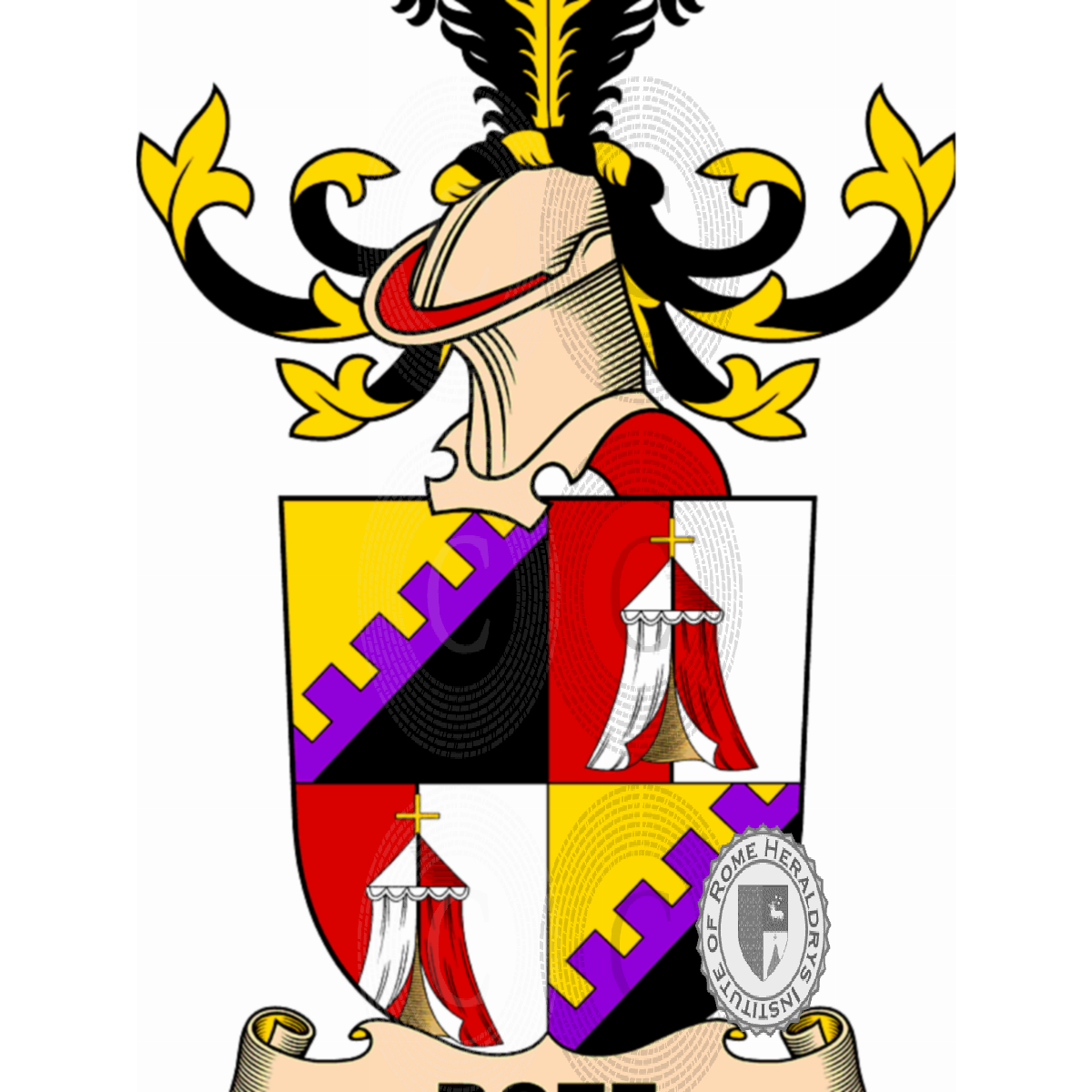 Coat of arms of familyRote