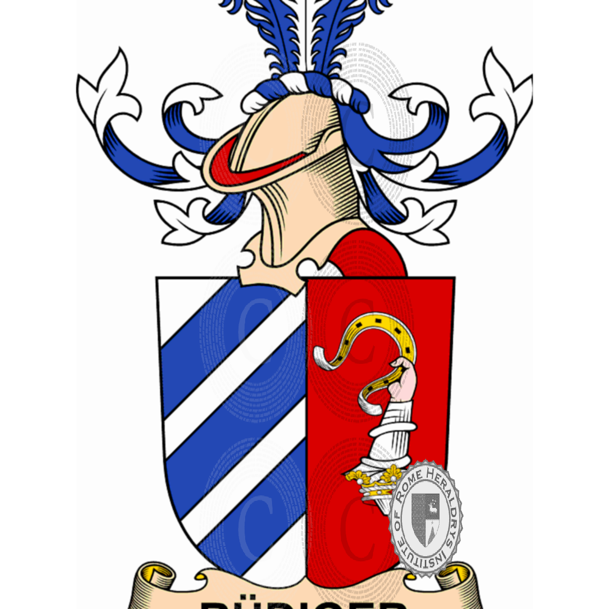 Wappen der FamilieRüdiger