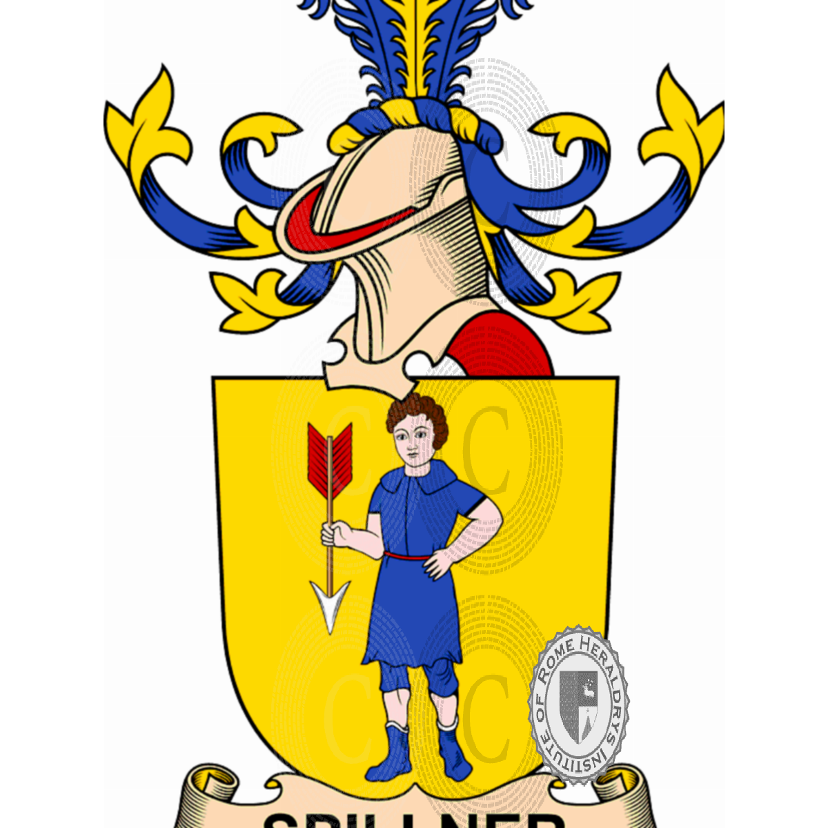 Coat of arms of familySpillner