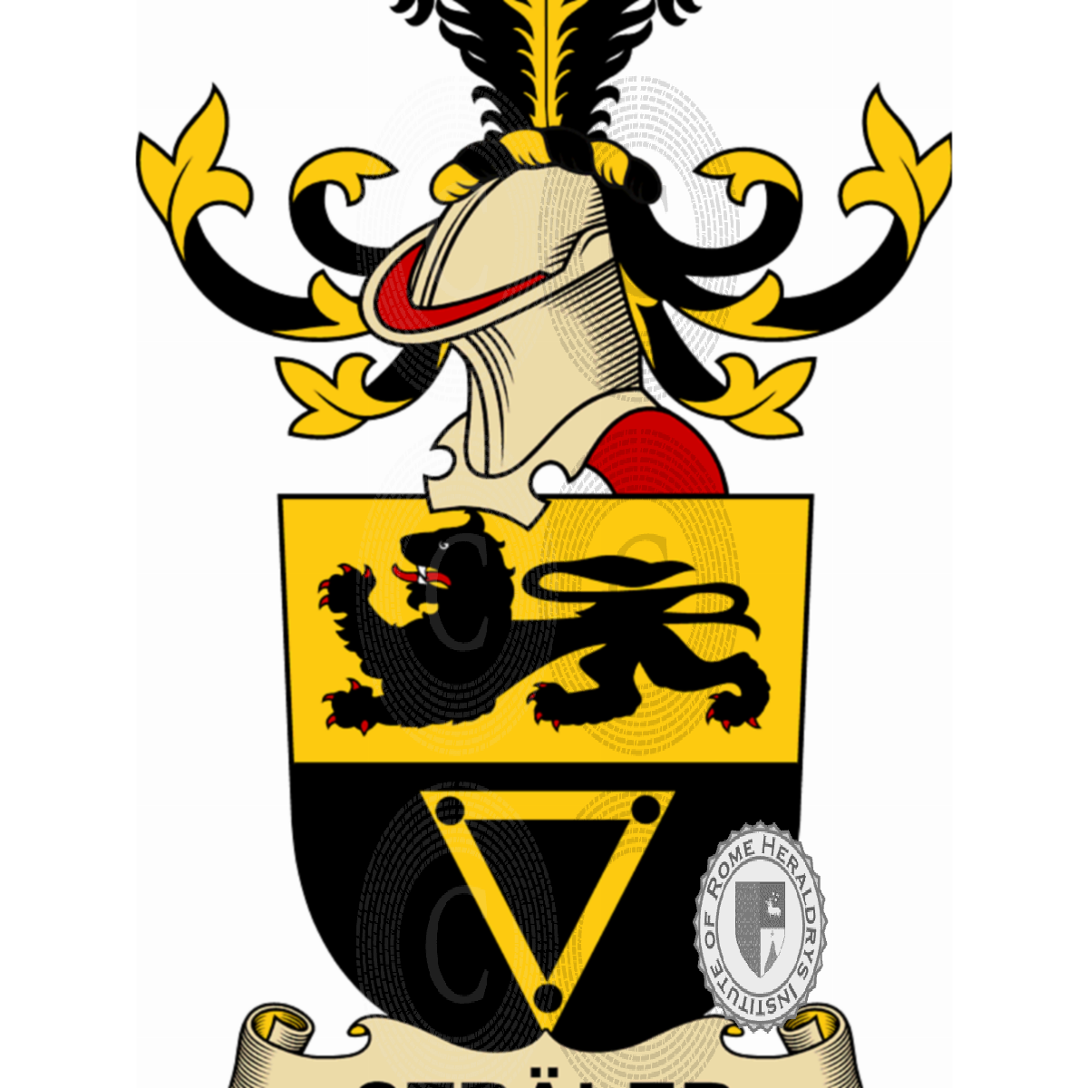 Coat of arms of familySträler