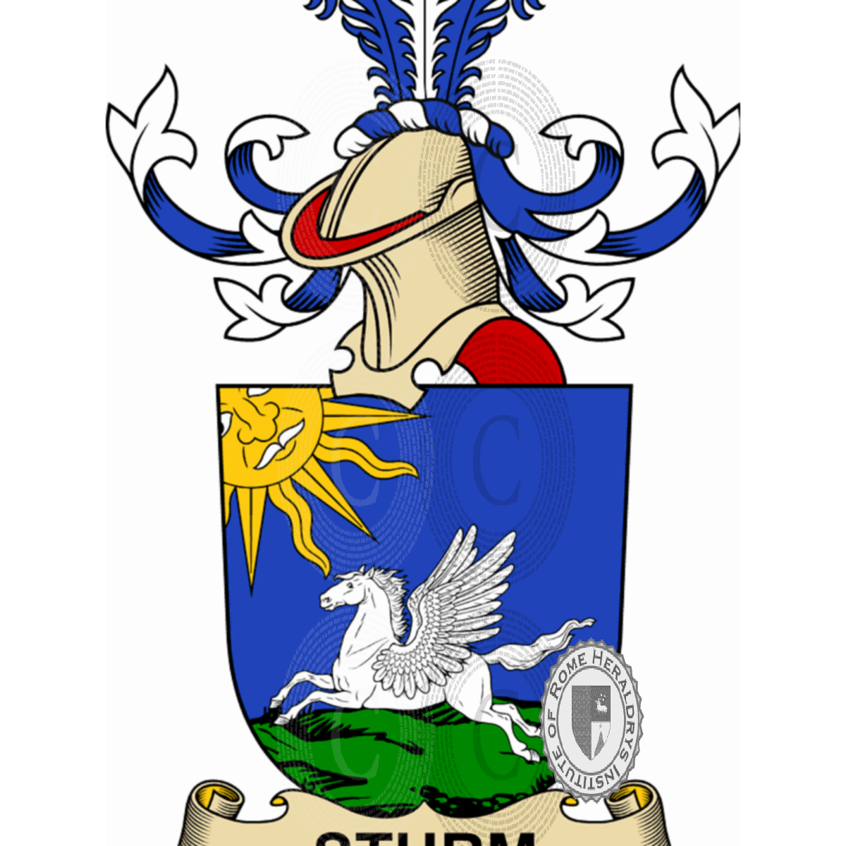 Coat of arms of familySturm